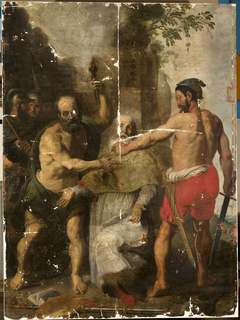 Martyrdom of St. Livinus (without the frame) by Gerard Seghers