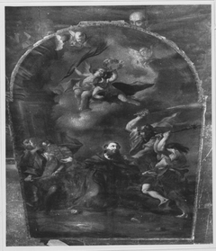 Martyrium eines Franziskaners by Johann Georg Unruh