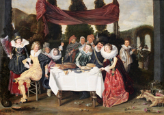 Merry Company by Dirck Hals