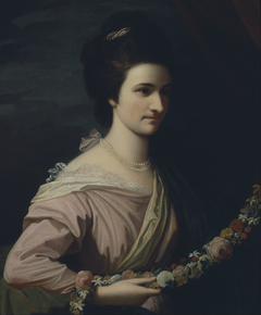 Miss Elizabeth Milward by Benjamin West