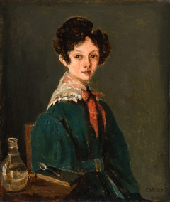 Mme Lemaistre, née Blanche Sennegon, Niece of Corot (Mme Lemaistre, née Blanche Sennegon, nièce de Corot) by Jean-Baptiste-Camille Corot