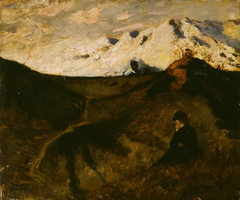 Mountains near Innsbruck by Eilif Peterssen