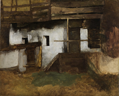 Mühle bei Prags in Tirol by Carl Schuch