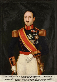 Narciso Clavería y Zaldúa conde de Manila by Anonymous