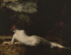 Nymphe couchée by Jean-Jacques Henner