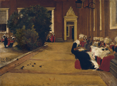 Orphan Girls in Amsterdam by Max Liebermann