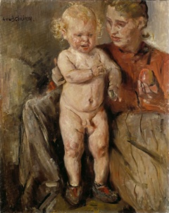 Ottchen mit Mutter by Lovis Corinth