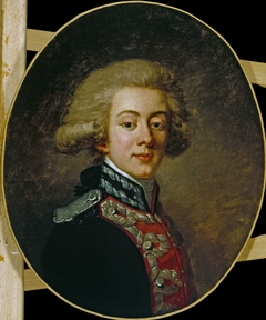 Portrait d'un officier des carabiniers by Henri-Pierre Danloux