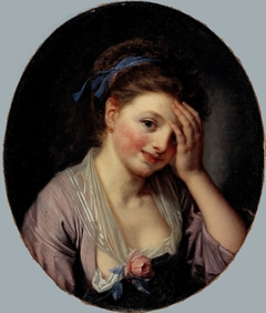 Portrait de jeune fille by Anonymous