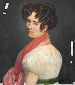 Portrait de la première femme de Matet by Charles Matet