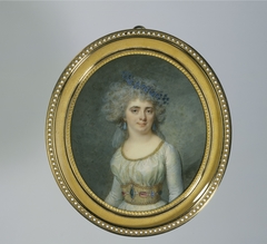 Portrait de Mademoiselle Raucourt by Jean-Baptiste Jacques Augustin