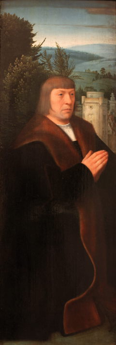 Portrait of a donor by Adriaen Isenbrandt