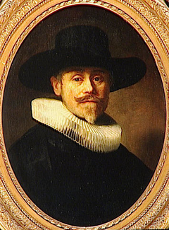 Portrait of a forty-seven-year-old man, formerly called Aelbert Cuyper by Rembrandt