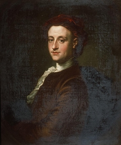 Portrait of a gentleman in red turban by Anonymous