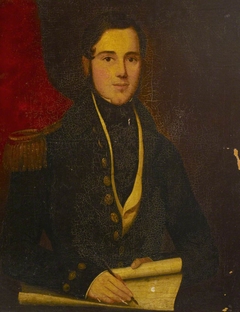 Portrait of a lieutenant, ca.1832 by Anonymous