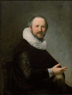 Portrait of a Man Seated by Rembrandt