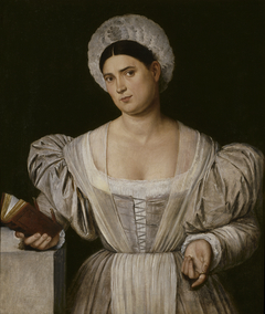 Portrait of a Woman (Agnese, the painter’s sister-in-law?) by Bernardino Licinio