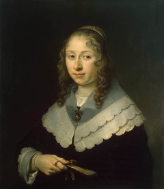 Portrait of a Woman by Govert Flinck