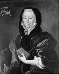 Portrait of a Woman Holding a Book by Anonymous