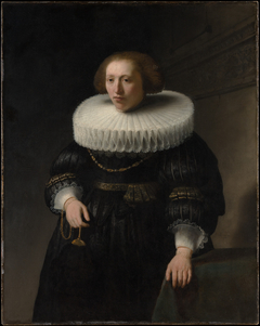 Portrait of a Woman, probably a Member of the Van Beresteyn Family by Rembrandt