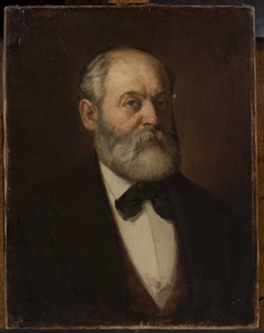 Portrait of Adam Malinowski, painter by Szymon Buchbinder