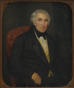 Portrait of an unknown man by Theodore Schaepkens