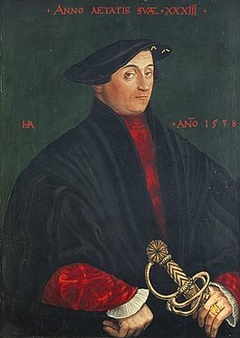 Portrait of Andreas Schmid by Hans Asper