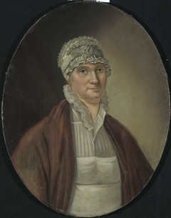 Portrait of Anne Marie Sand by Carl Frederik Vogt