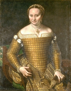 Portrait of Bianca Ponzoni Anguissola, the artist's mother by Sofonisba Anguissola