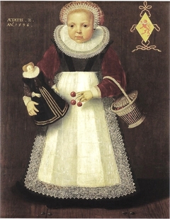 Portrait of Catharina van Warmondt by Isaac van Swanenburg