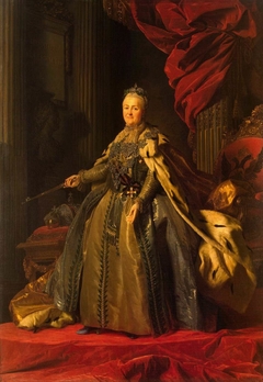 Portrait of Catherine II by Alexander Roslin