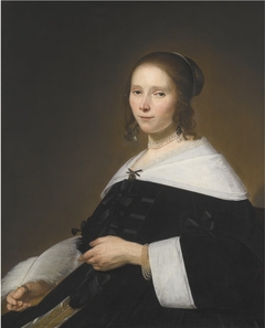 Portrait of Cornelia Hammius by Johannes Cornelisz Verspronck