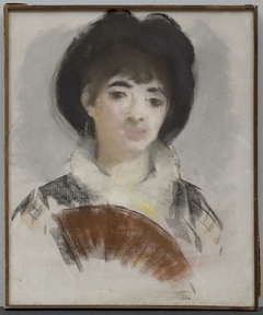 Portrait of Countess Albazzi by Edouard Manet