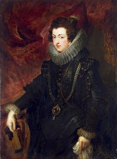 Portrait of Elizabeth of Bourbon, Queen of Spain by Peter Paul Rubens