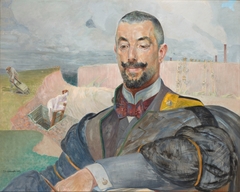 Portrait of Erazm Barącz by Jacek Malczewski