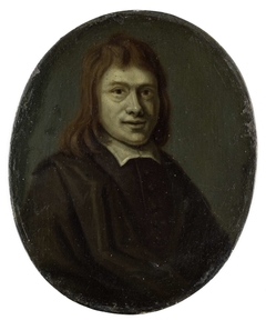 Portrait of Frans van Hoogstraten, Poet and Bookseller in Rotterdam and Dordrecht by Arnoud van Halen