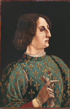 Portrait of Galeazzo Maria Sforza by Piero del Pollaiolo