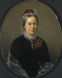 Portrait of Johanne Marianne Rosenberg by Benedicte Scheel