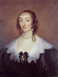 Portrait of Katherine Manners, duchess of Buckingham by Anthony van Dyck