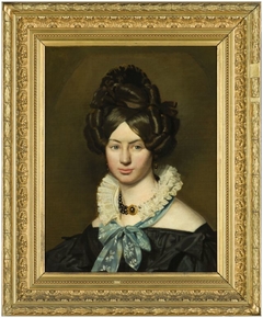 Portrait of Martha Kuypers (1810-1868) by Willem Bartel van der Kooi