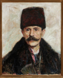 Portrait of Ostaszewski by Władysław Podkowiński