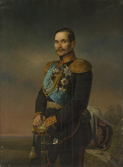 Portrait of Prince Vasily Dolgorukov by Georg von Bothmann