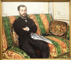 Portrait of Richard Gallo by Gustave Caillebotte