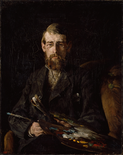 Portrait of the Painter Nils Hansteen by Erik Werenskiold