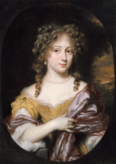 Portrait of the wife of Hendrick Meulenaer (Anna or Maria) by Nicolaes Maes