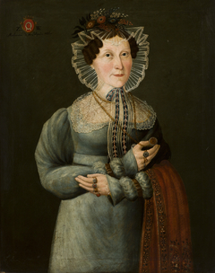 Portrait of Zuzanna Colonna-Walewska by anonymous painter