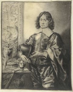 Portret van de edelsmid Janus Lutma de Jonge by Pieter Rottermondt