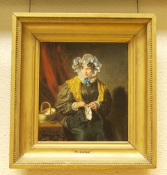 Portret van mevrouw H. Hentzepeter by Philip Corbet