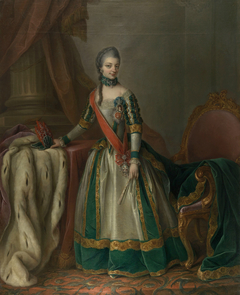 Princess Christiana of Mecklenburg-Strelitz (1735-1794) by Daniel Woge