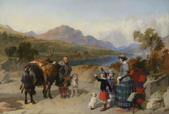 Queen Victoria at Loch Laggan by Edwin Henry Landseer